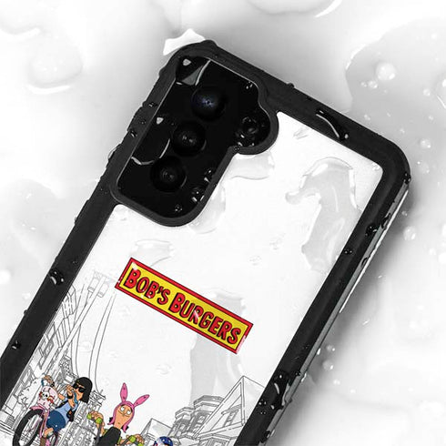 Bobs Burgers Bike Squad Galaxy S24 Plus Waterproof Case
